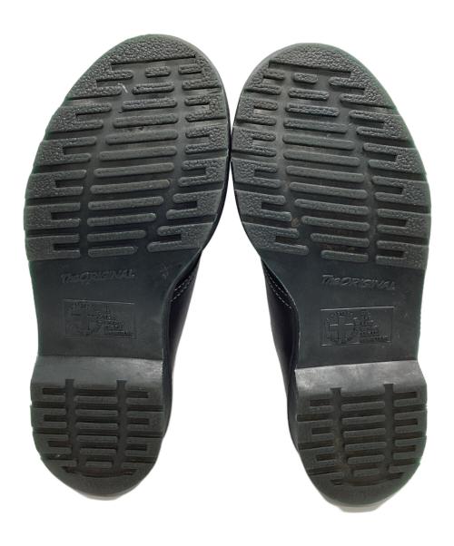 Dr.Martens（ドクターマーチン）Dr.Martens (ドクターマーチン) グリーンステッチ3ホールシューズ ブラック サイズ:us7の古着・服飾アイテム