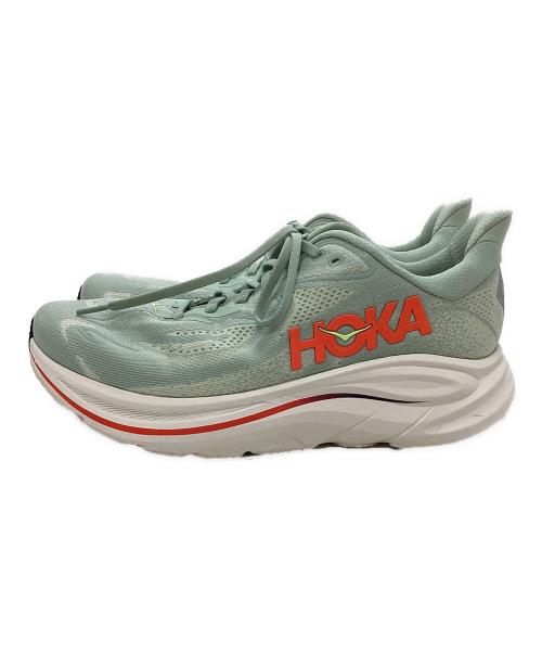 HOKA（ホカ）HOKA (ホカ) クリフトン 10 ワイド グリーン サイズ:SIZE 28cmの古着・服飾アイテム