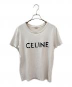 CELINEセリーヌ）の古着「ロゴTシャツ」｜ホワイト