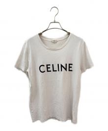 CELINE（セリーヌ）の古着「ロゴTシャツ」｜ホワイト