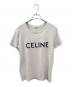 CELINE（セリーヌ）の古着「ロゴTシャツ」｜ホワイト