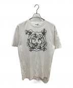 KENZOケンゾー）の古着「Bee A Tiger Tシャツ」｜ホワイト