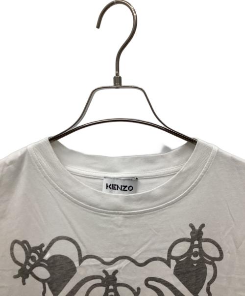 KENZO（ケンゾー）KENZO (ケンゾー) Bee A Tiger Tシャツ ホワイト サイズ:Mの古着・服飾アイテム