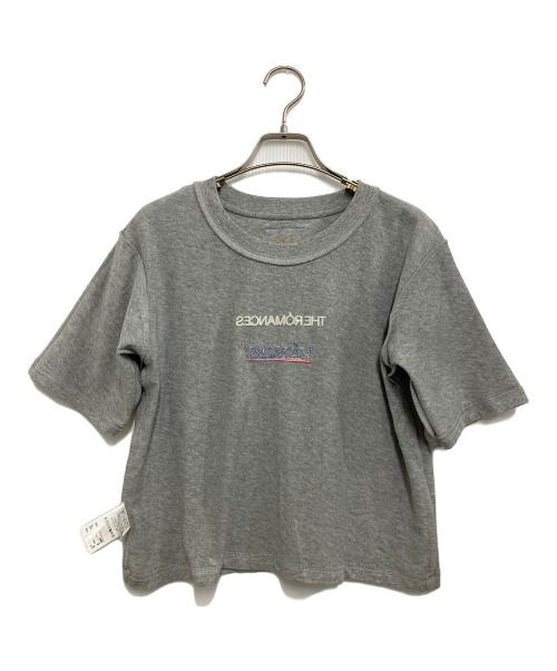 ROSE BUD（ローズバッド）ROSE BUD (ローズバッド) OKIRAKU (オキラク) 3WAY CAMI DRESS AND LOGO TEE SET グレー×ブラック サイズ:Free 未使用品の古着・服飾アイテム