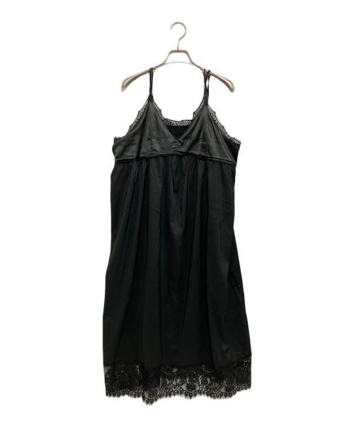 ROSE BUD（ローズバッド）ROSE BUD (ローズバッド) OKIRAKU (オキラク) 3WAY CAMI DRESS AND LOGO TEE SET グレー×ブラック サイズ:Free 未使用品の古着・服飾アイテム