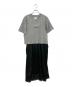 ROSE BUD（ローズバッド）の古着「3WAY CAMI DRESS AND LOGO TEE SET」｜グレー×ブラック
