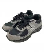 NEW BALANCEニューバランス）の古着「ローカットスニーカー」｜グレー×ブラック