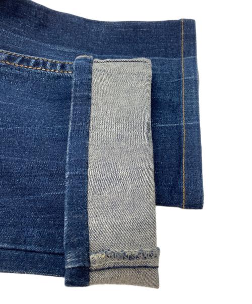 RED PEPPER（レッドペッパ）RED PEPPER (レッドペッパ) Ed Hardy (エド ハーディー) 刺繍ローライズ フレアデニム/Embroidered Low-Rise Flare Denim インディゴ サイズ:26の古着・服飾アイテム