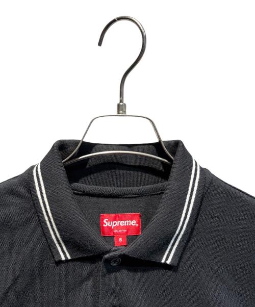 SUPREME（シュプリーム）SUPREME (シュプリーム) S Logo Polo ブラック サイズ:Sの古着・服飾アイテム