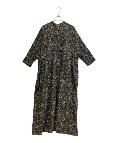journal standard luxe（ジャーナルスタンダード ラックス）journal standard luxe (ジャーナルスタンダード ラックス) ボタニー ampleプルワンピース ブラック サイズ:FREEの古着・服飾アイテム
