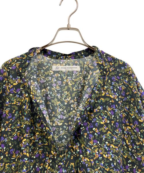 journal standard luxe（ジャーナルスタンダード ラックス）journal standard luxe (ジャーナルスタンダード ラックス) ボタニー ampleプルワンピース ブラック サイズ:FREEの古着・服飾アイテム
