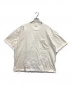 AURALEEオーラリー）の古着「HEAVY WEIGHT TEE」｜ホワイト