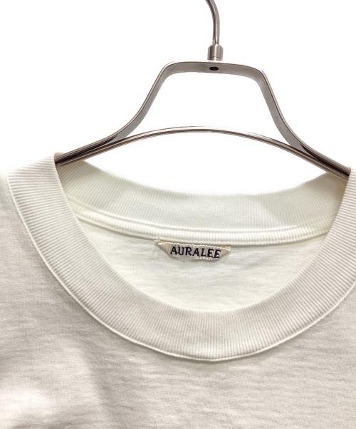 AURALEE（オーラリー）AURALEE (オーラリー) HEAVY WEIGHT TEE ホワイト サイズ:5の古着・服飾アイテム
