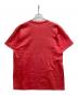 oasis (オアシス) ボックスロゴTシャツ レッド サイズ:XL：7000円