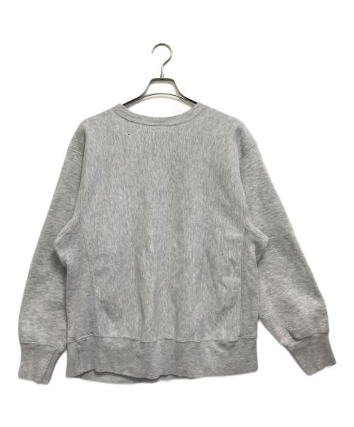 Champion（チャンピオン）Champion (チャンピオン) 70'S Coralville Police リバェッースウィーブスウェット グレー サイズ:Lの古着・服飾アイテム