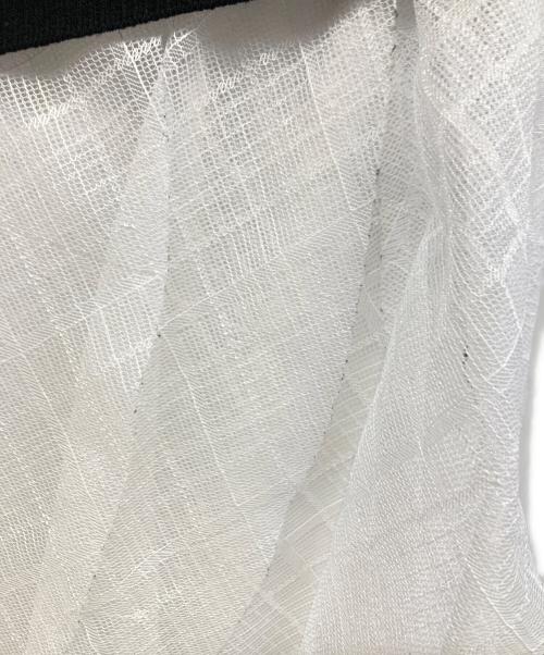 CELFORD（セルフォード）CELFORD (セルフォード) ラッフルスカートニットドッキングワンピ ブラック サイズ:38の古着・服飾アイテム