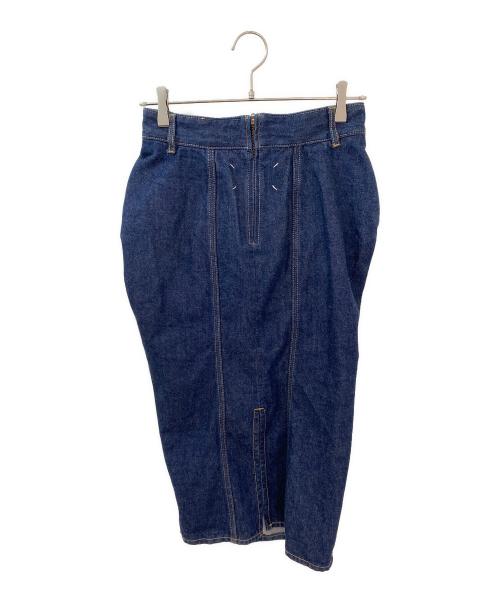 Maison Margiela（メゾンマルジェラ）Maison Margiela (メゾンマルジェラ) デニムスカート インディゴ サイズ:36の古着・服飾アイテム
