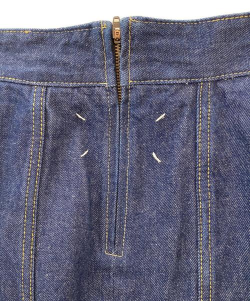 Maison Margiela（メゾンマルジェラ）Maison Margiela (メゾンマルジェラ) デニムスカート インディゴ サイズ:36の古着・服飾アイテム