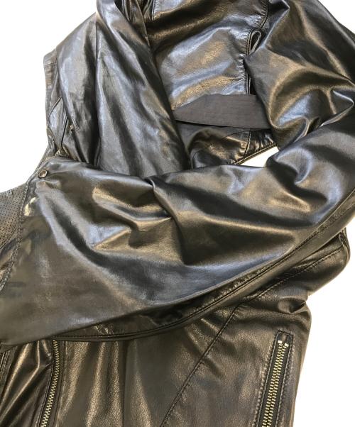 L.G.B（ルグランブルー）L.G.B (ルグランブルー) レザーベスト ブラック サイズ:SIZE0の古着・服飾アイテム