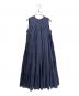 MARIHA（マリハ）の古着「MUSE Sleeveless Dress/ミューズのドレス/3211244022」｜ネイビー
