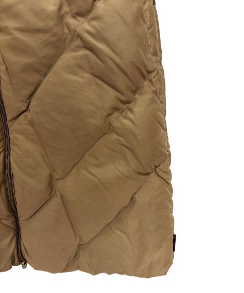 MONCLER（モンクレール）MONCLER (モンクレール) ダウンコート ベージュ サイズ:1の古着・服飾アイテム