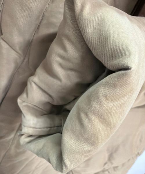 MONCLER（モンクレール）MONCLER (モンクレール) ダウンコート ベージュ サイズ:1の古着・服飾アイテム