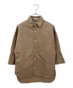 MADISON BLUEマディソンブルー）の古着「J.BRADLEY CUFF SH C/LI/S」｜ブラウン