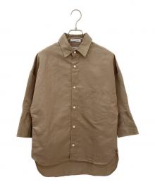 MADISON BLUE（マディソンブルー）の古着「J.BRADLEY CUFF SH C/LI/S」｜ブラウン