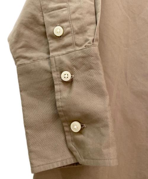 MADISON BLUE（マディソンブルー）MADISON BLUE (マディソンブルー) J.BRADLEY CUFF SH C/LI/S ブラウン サイズ:00（XS）の古着・服飾アイテム