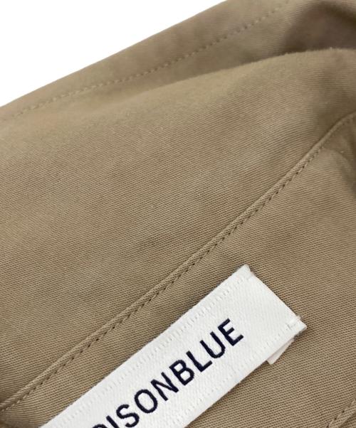 MADISON BLUE（マディソンブルー）MADISON BLUE (マディソンブルー) J.BRADLEY CUFF SH C/LI/S ブラウン サイズ:00（XS）の古着・服飾アイテム