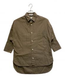 MADISON BLUE（マディソンブルー）の古着「J.BRADLEY CUFF SHIRT」｜カーキ