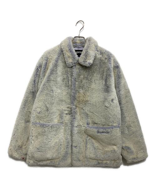 SUPREME（シュプリーム）SUPREME (シュプリーム) 2-Tone Faux Fur Shop Coat ライラック サイズ:Sの古着・服飾アイテム