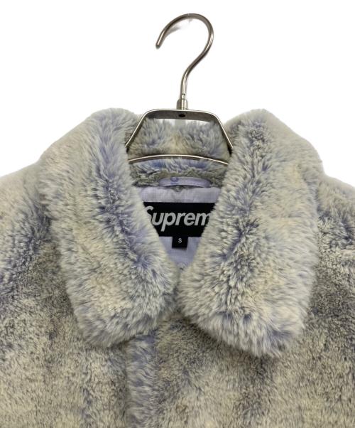 SUPREME（シュプリーム）SUPREME (シュプリーム) 2-Tone Faux Fur Shop Coat ライラック サイズ:Sの古着・服飾アイテム