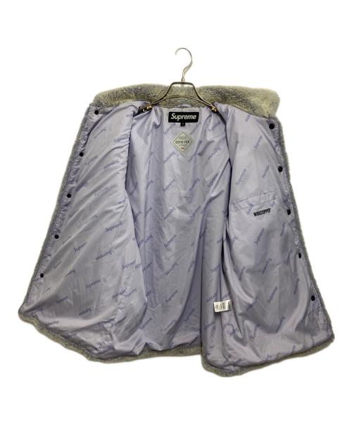 SUPREME（シュプリーム）SUPREME (シュプリーム) 2-Tone Faux Fur Shop Coat ライラック サイズ:Sの古着・服飾アイテム