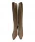 Manolo Blahnik (マノロ ブラニク) ロングブーツ ベージュ サイズ:36 1/2：8000円