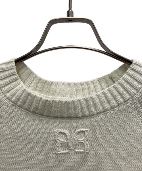 eimy istoire（エイミーイストワール）eimy istoire (エイミーイストワール) EIMY RIBBON KNIT ホワイト サイズ:FREEの古着・服飾アイテム