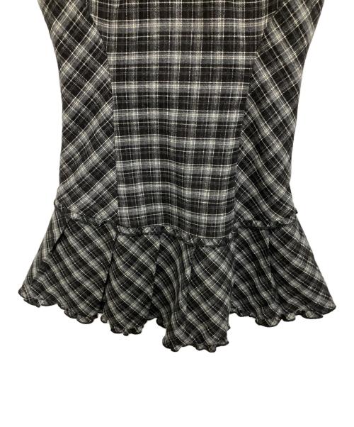ANDMARY（アンドマリー）ANDMARY (アンドマリー) Lulu check set mini dress ブラック サイズ:Freeの古着・服飾アイテム