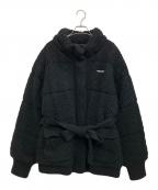 ANDMARYアンドマリー）の古着「quilting knit shape jacket」｜ブラック