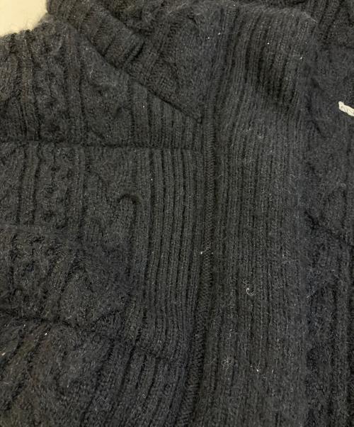 ANDMARY（アンドマリー）ANDMARY (アンドマリー) quilting knit shape jacket ブラック サイズ:FREEの古着・服飾アイテム