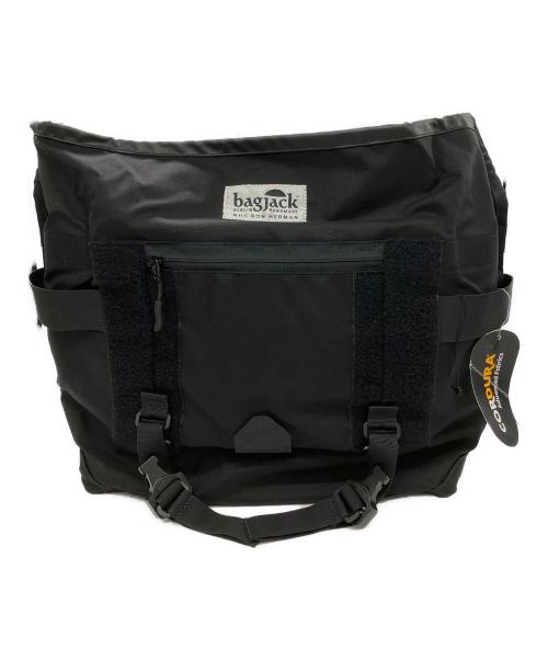 BAGJACK（バッグジャック）BAGJACK (バッグジャック) RHC Ron Herman (アールエイチシー ロンハーマン) 別注 Messenger Bag ブラックの古着・服飾アイテム
