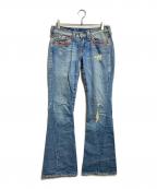 TRUE RELIGIONトゥルー レリジョン）の古着「ブーツカットデニムパンツ/Bootcut denim pants」｜インディゴ