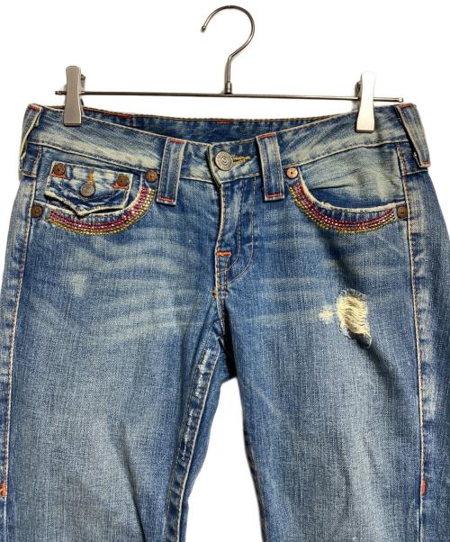 TRUE RELIGION（トゥルー レリジョン）TRUE RELIGION (トゥルー レリジョン) ブーツカットデニムパンツ/Bootcut denim pants インディゴ サイズ:27の古着・服飾アイテム