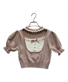中古・古着通販】ALEXANDER WANG (アレキサンダー・ワン) 半袖ニット
