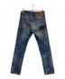 Denim & Supply Ralph Lauren (デニム＆サプライ ラルフローレン) リペア加工デニムパンツ ブルー サイズ:W29：7000円
