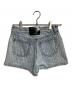 ALEXANDER WANG (アレキサンダー・ワン) デニムショートパンツ ブルー サイズ:25：14000円