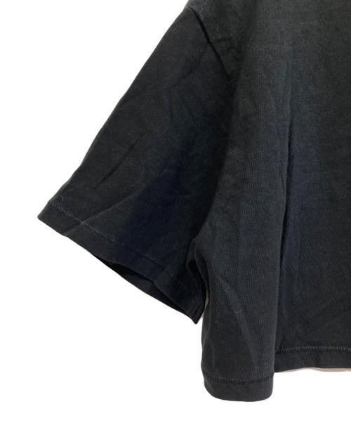 ALEXANDER WANG（アレキサンダー・ワン）ALEXANDER WANG (アレキサンダー・ワン) クロップドポケットTシャツ ブラック サイズ:Sの古着・服飾アイテム