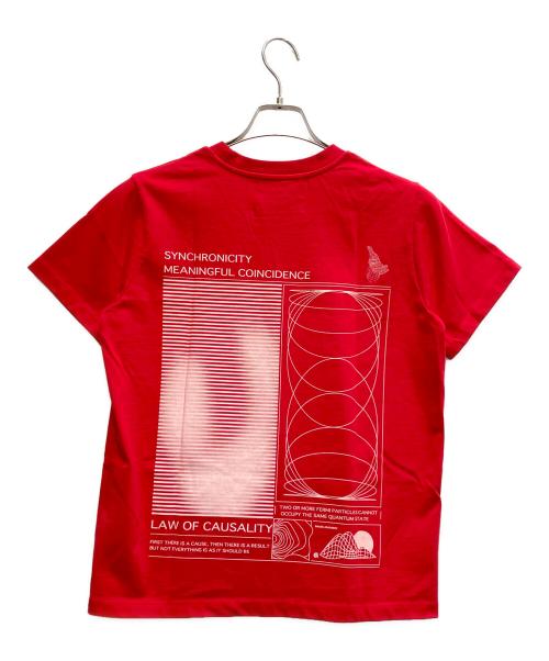 gadid anoniem（ガディッド アノニム）gadid anoniem (ガディッド アノニム) Tシャツ レッド サイズ:FREEの古着・服飾アイテム