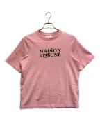 maison kitsuneメゾンキツネ）の古着「フラワーズ コンフォート Tシャツ」｜ピンク