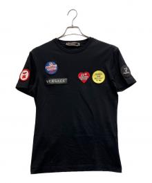 VERSACE（ヴェルサーチェ）の古着「Tシャツ」｜ブラック