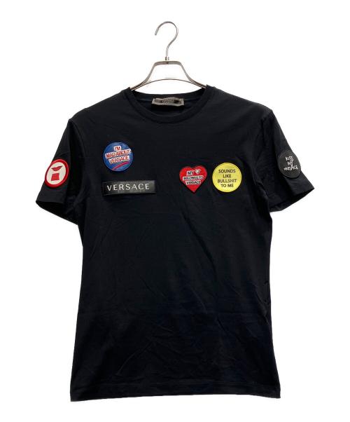 VERSACE（ヴェルサーチェ）VERSACE (ヴェルサーチェ) Tシャツ ブラック サイズ:XSの古着・服飾アイテム